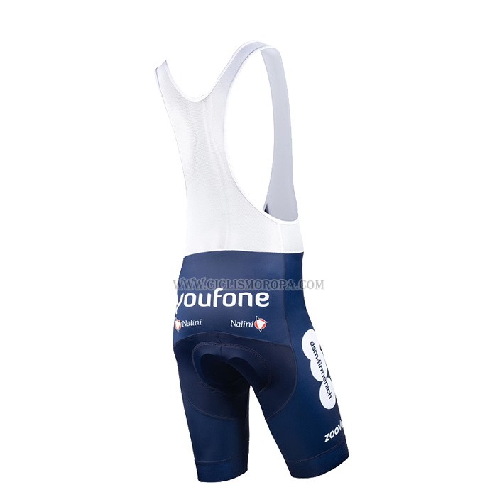 2023 Ropa Ciclismo DSM Azul Mangas Cortas y Culotte Corto